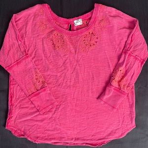 Free People pink top